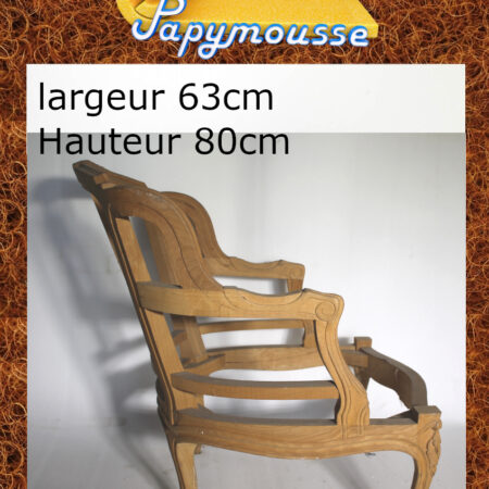 Alternative view of superbe carcasse de fauteuil (imposant et massif)