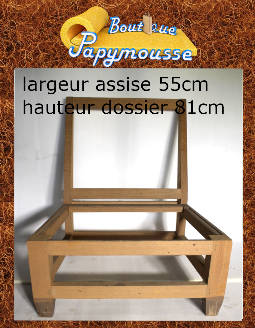carcasse de petit fauteuil (neuve)