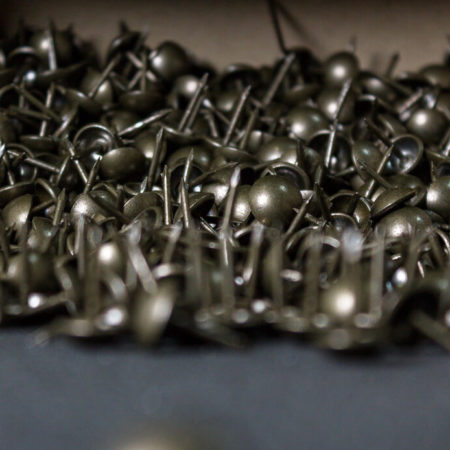 Alternative view of Clou argent mat 16mm de diamètre