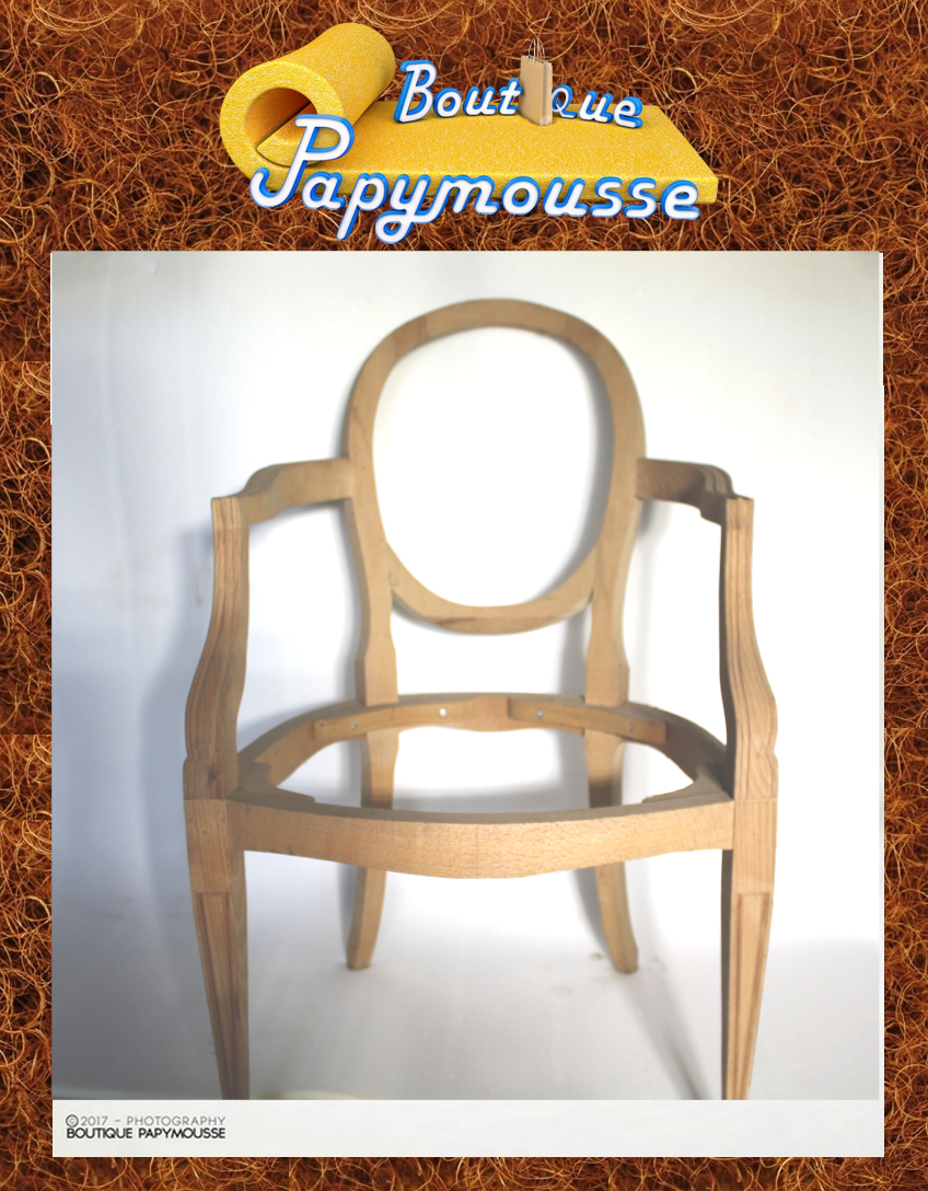 carcasse de petit fauteuil (neuve)