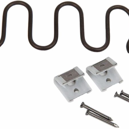 Ressort ZigZag (Nosag) pour assise de fauteuil+2 clips + 4 bossettes
