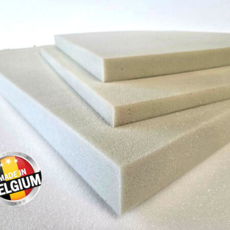 Carré de mousse haute résilience HR 50kg/m3 de 40x40cm