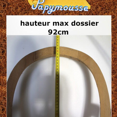 Alternative view of carcasse de petit fauteuil (neuve)