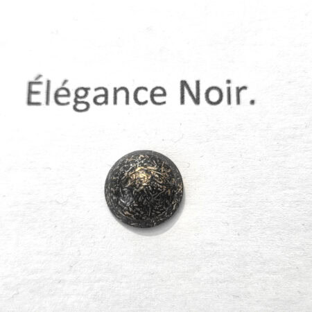 Clou décoratif élégance noir de 11mm