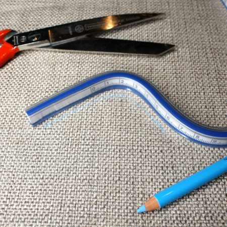 Alternative view of règle de prise de forme (60cm)