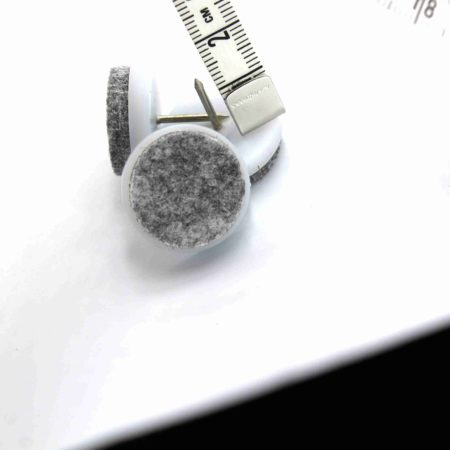 Alternative view of petit pied avec pastille feutre pour chaise, table ou meuble